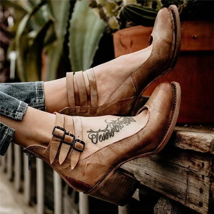 Eliza Bottines Confortables et Élégantes