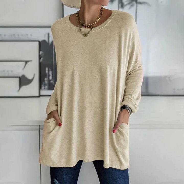 Thais | Tunique oversize à poches pour femme