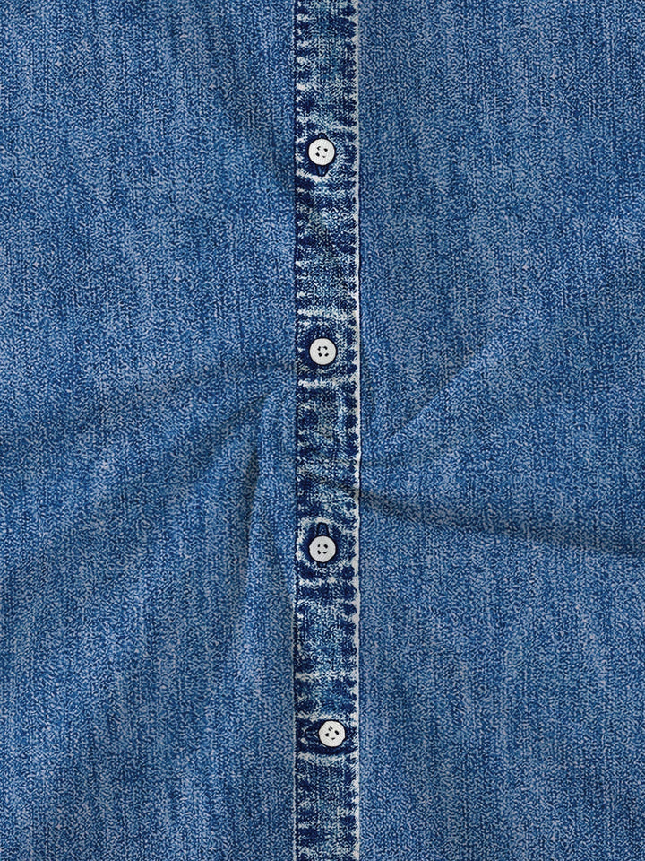 Léontine | Robe en denim rétro
