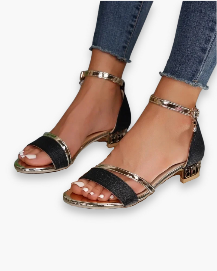 Éloise - Sandales Ouvertes Élégantes pour Femme, Confort Chic