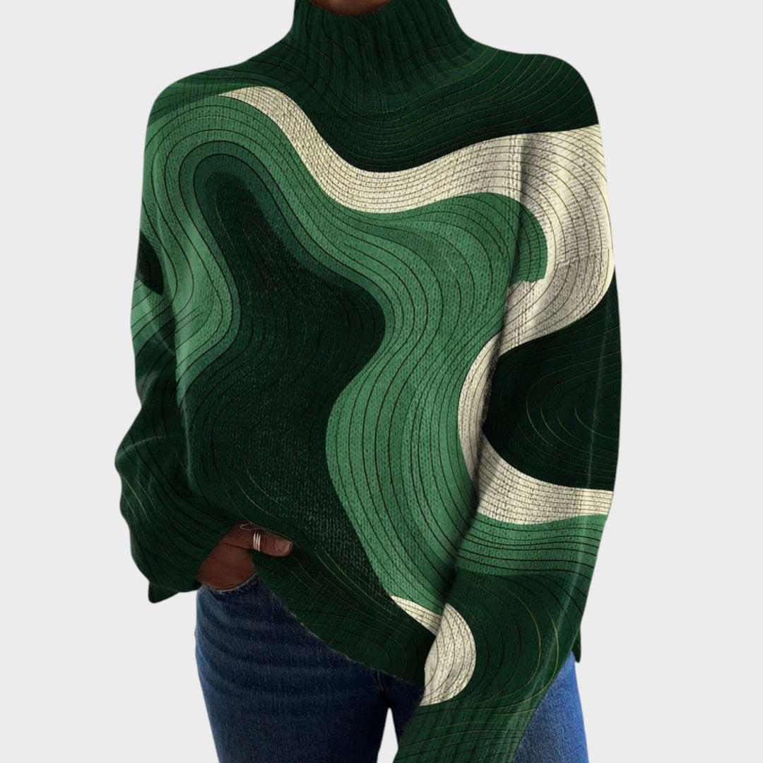 Ève - Pull en Maille Artistique