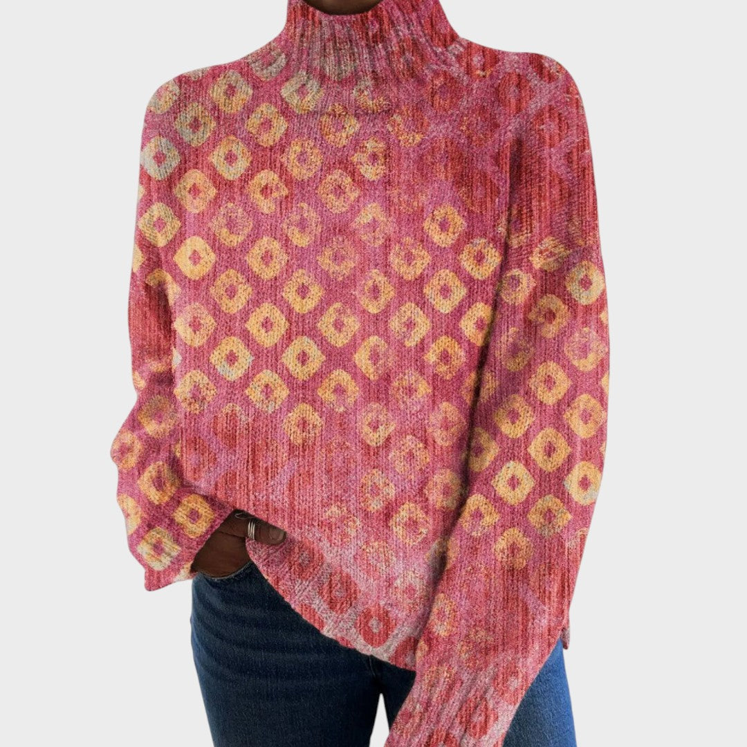 Laurine - Pull en Maille Artistique