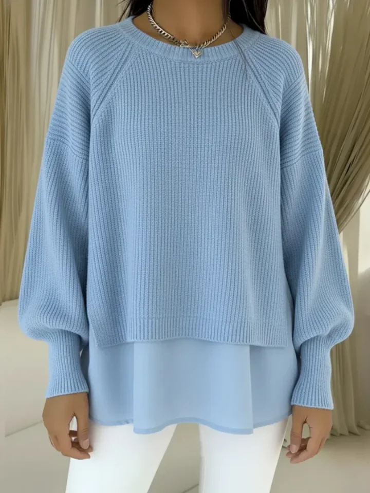 Clelia — Pull Effet Deux Pièces