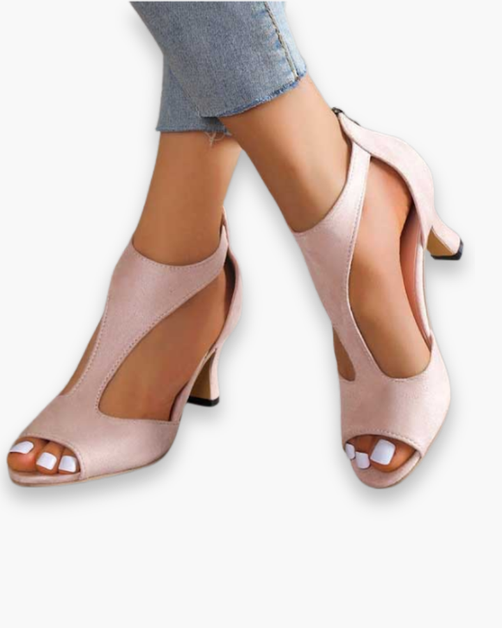 Marguerite - Sandales à Talons pour Femme, Élégantes et Confortables