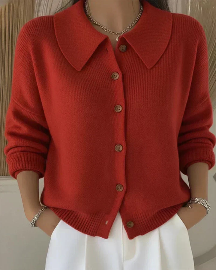 Velia — Cardigan Col Chemise