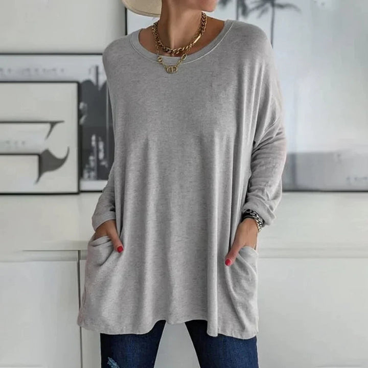 Thais | Tunique oversize à poches pour femme