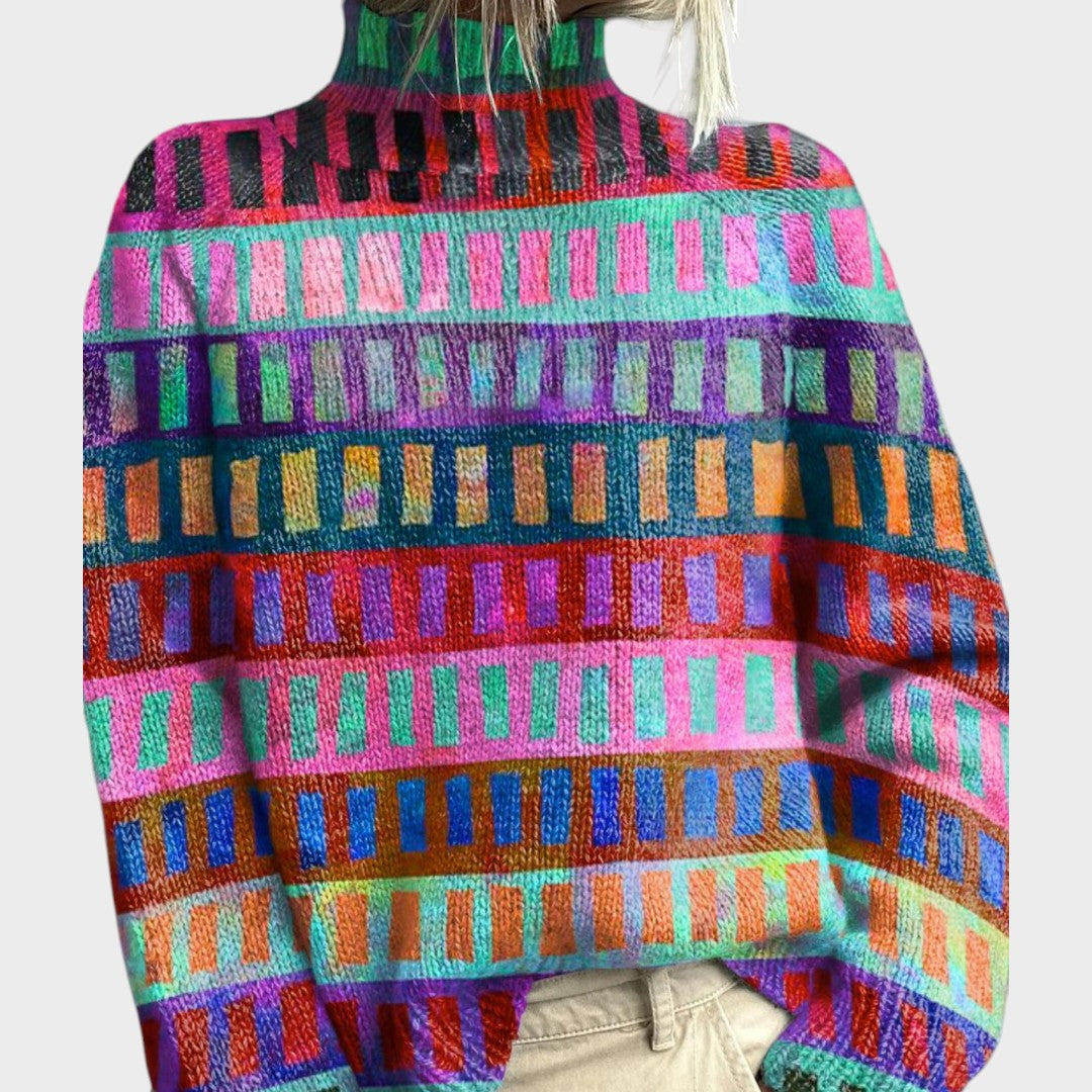 Isabelle - Pull en Maille Artistique