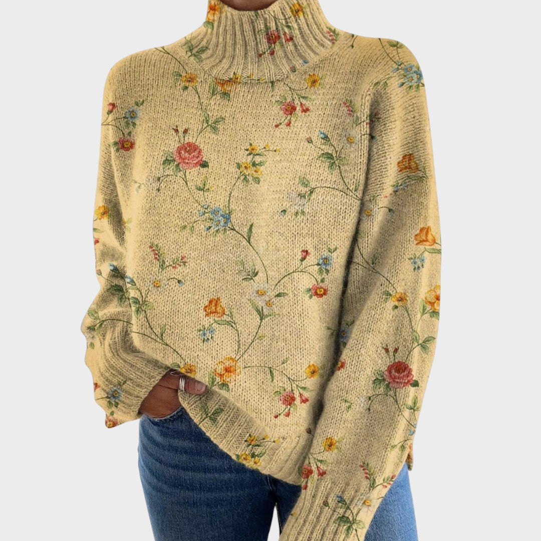 Andrée - Pull en Maille Artistique