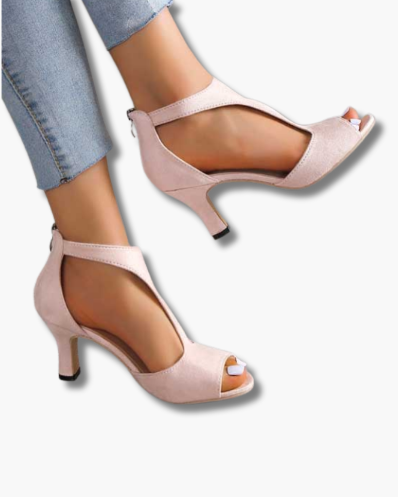 Marguerite - Sandales à Talons pour Femme, Élégantes et Confortables