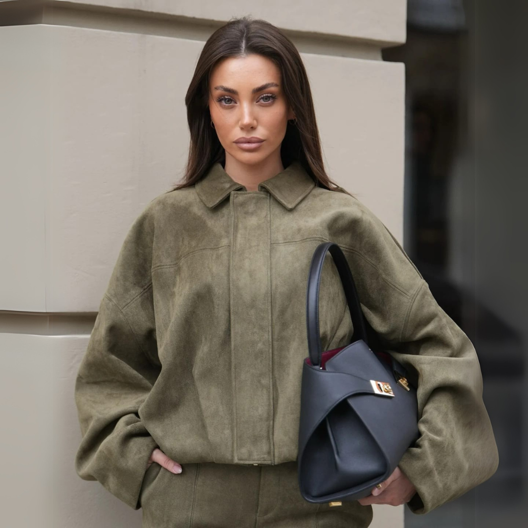 Élodie | VESTE EN FAUX SUÈDE
