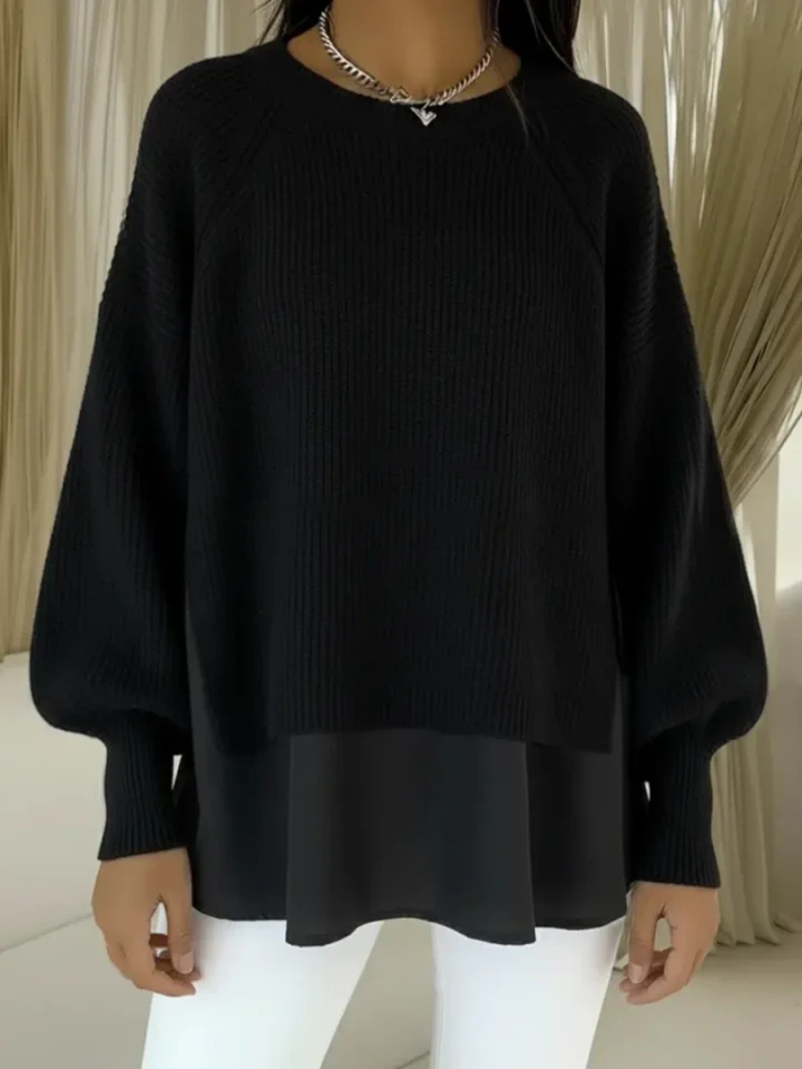 Clelia — Pull Effet Deux Pièces