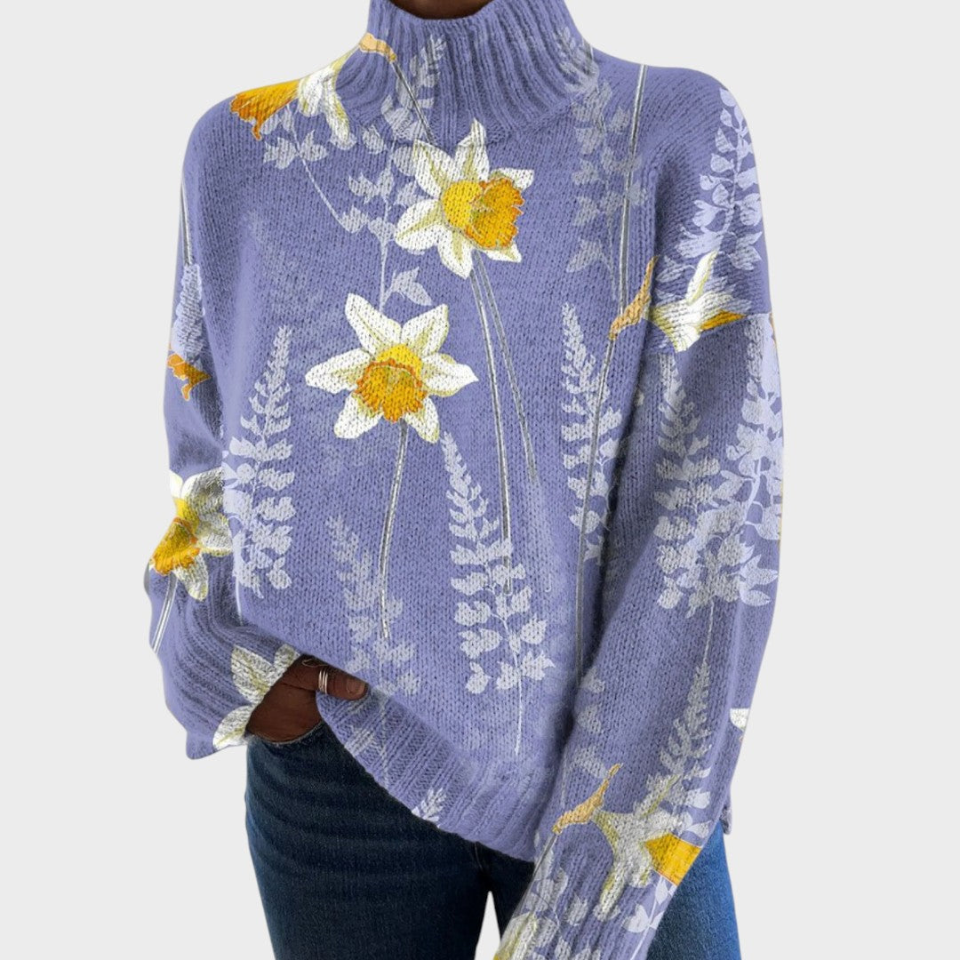 Philippine - Pull en Maille Artistique