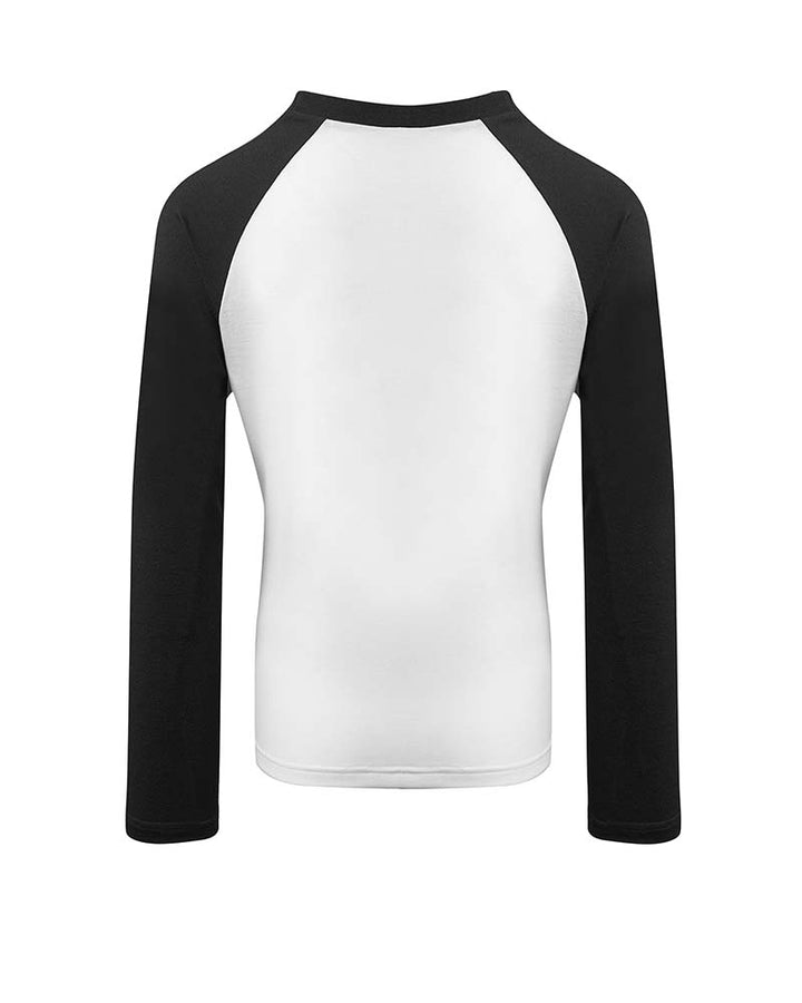T-Shirt Décontracté à Manches Raglan