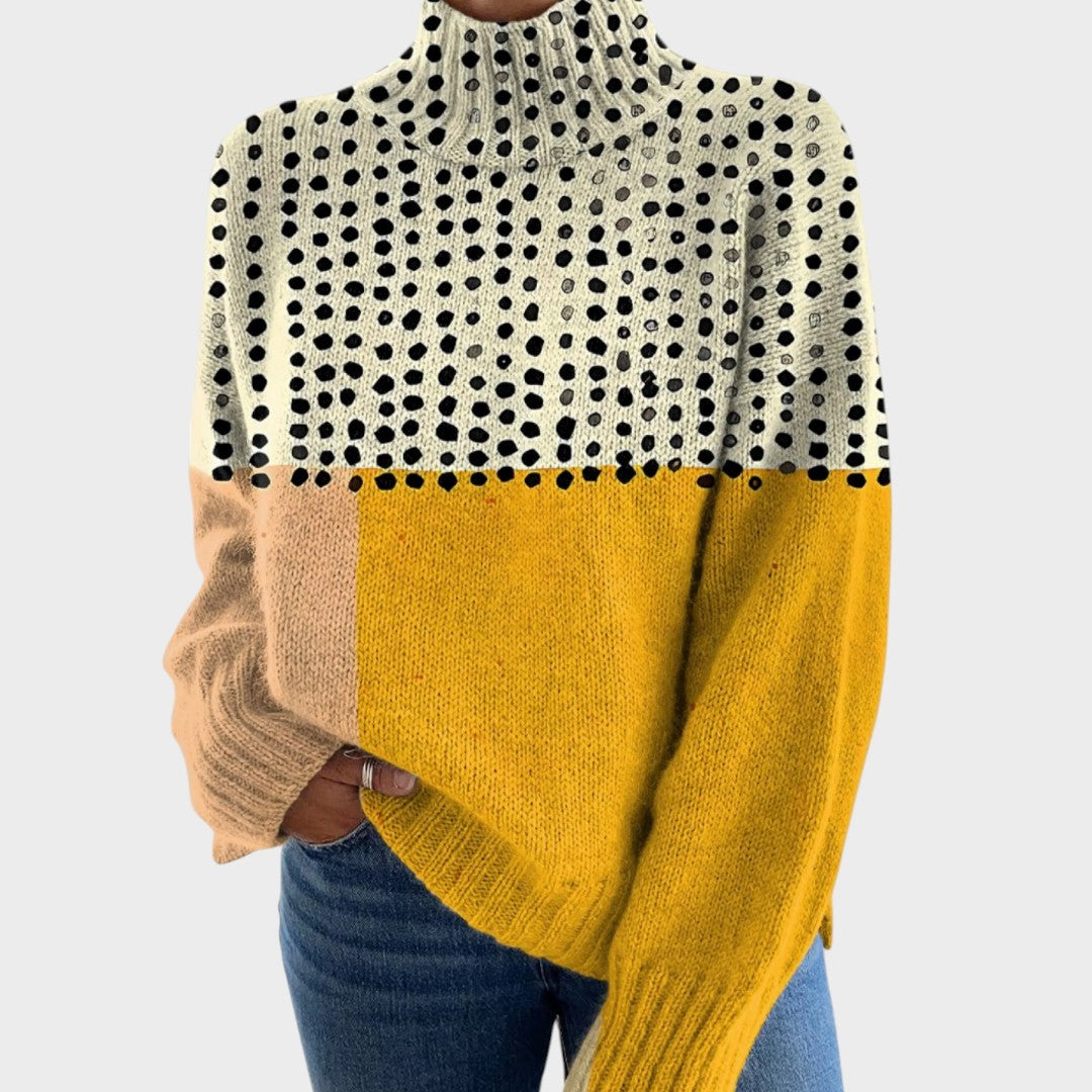 Laure - Pull en Maille Artistique