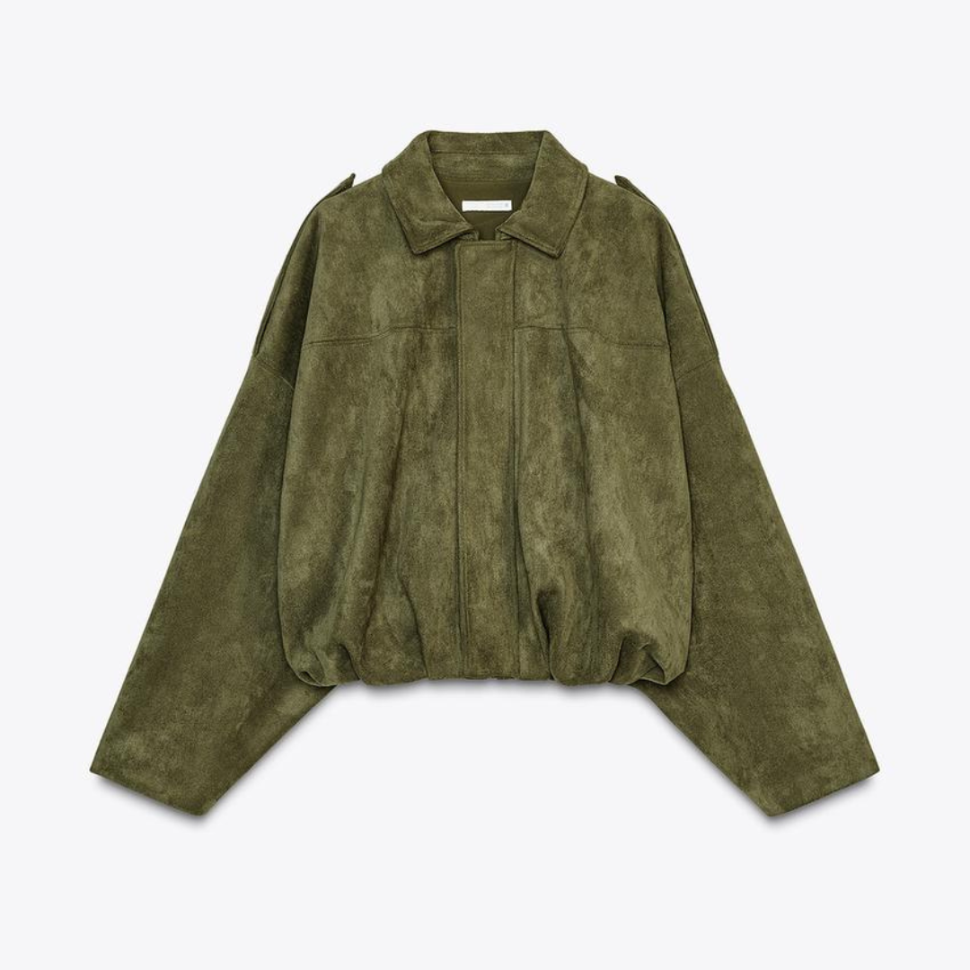 Élodie | VESTE EN FAUX SUÈDE