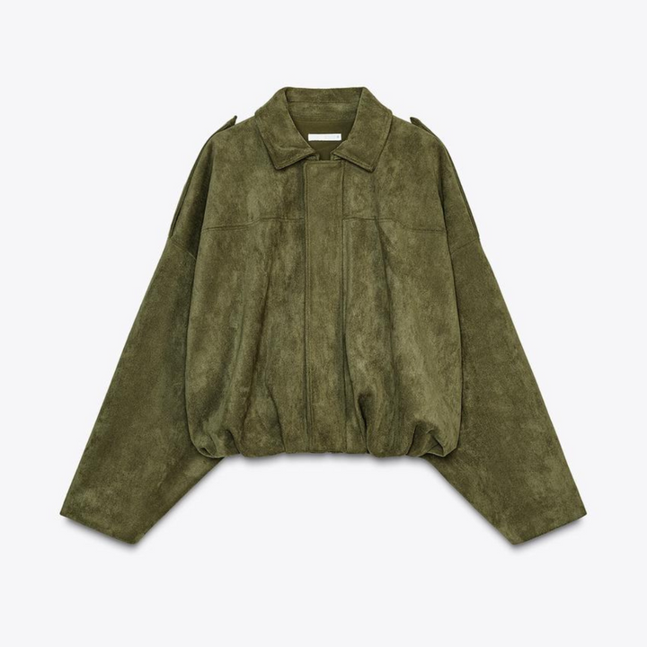 Élodie | VESTE EN FAUX SUÈDE