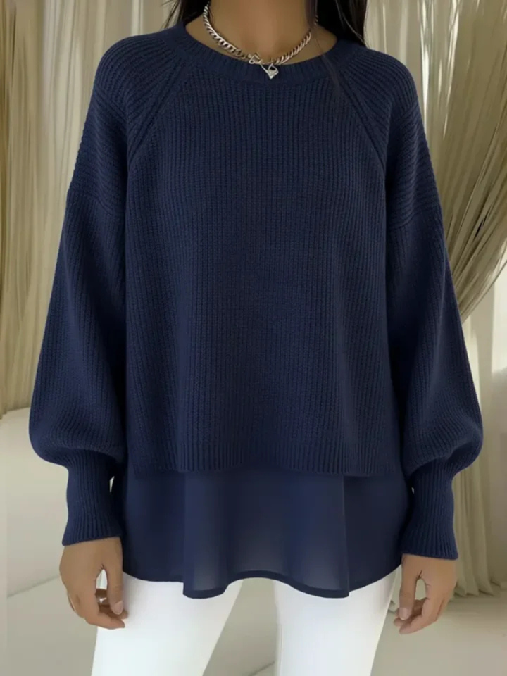 Clelia — Pull Effet Deux Pièces