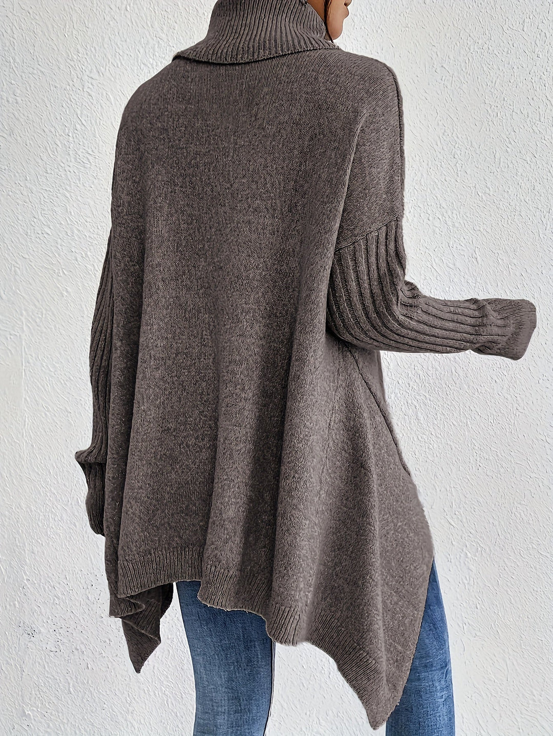 Léïna™ – Le Pull Col Montant Doux &amp; Décontracté