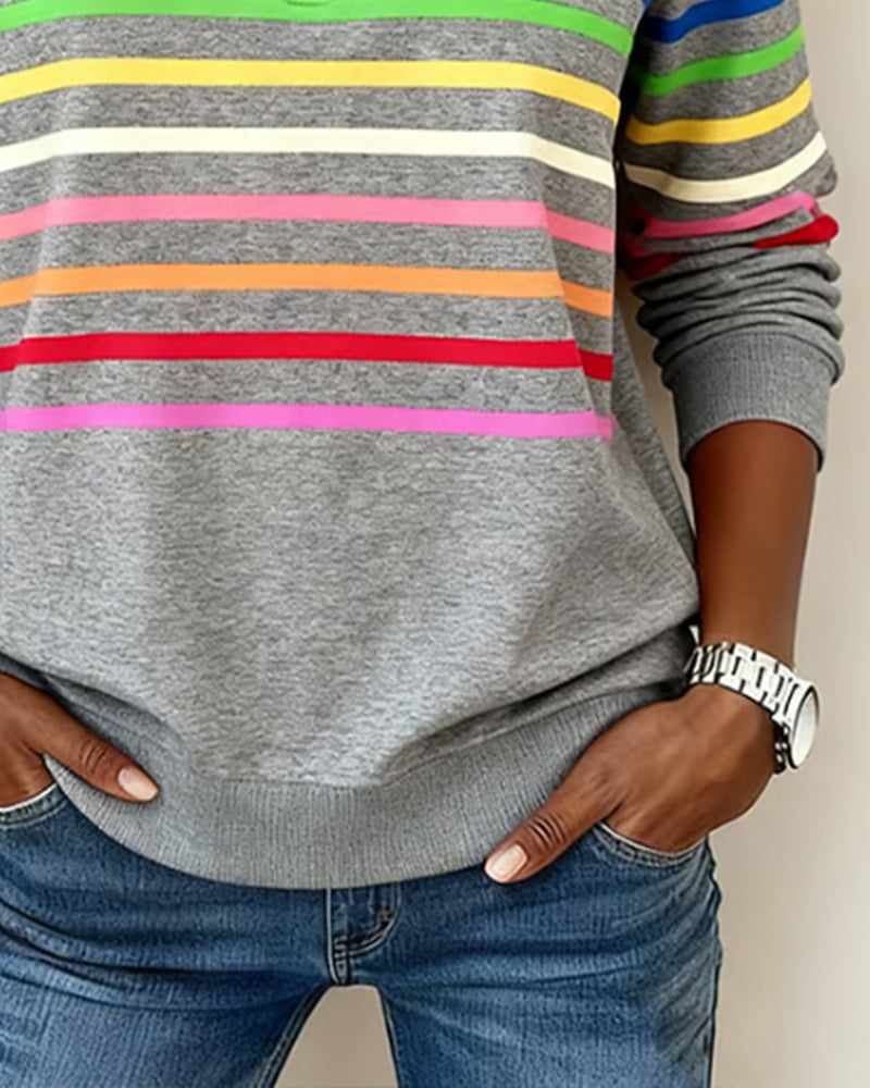 Céleste | PULL DÉCONTRACTÉ COLORÉ ET CONFORTABLE