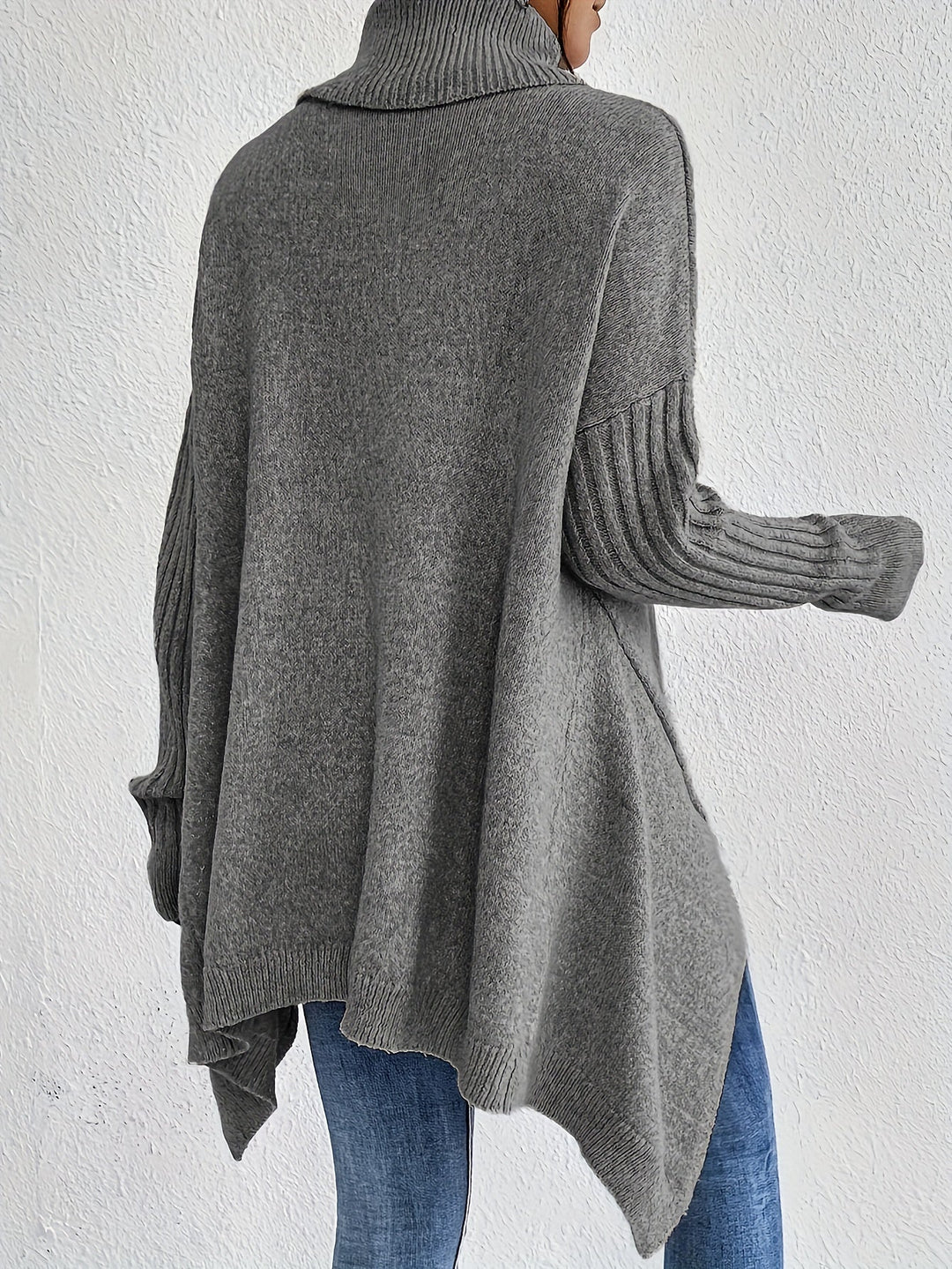 Léïna™ – Le Pull Col Montant Doux &amp; Décontracté