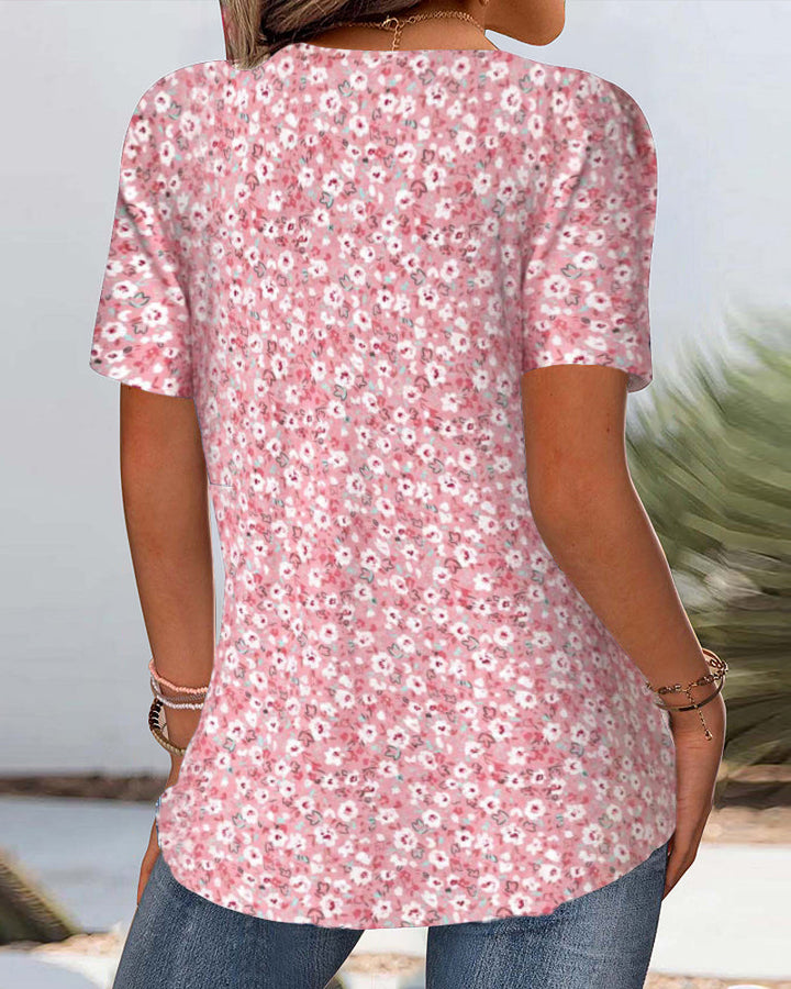 T-Shirt Imprimé Décontracté Confort