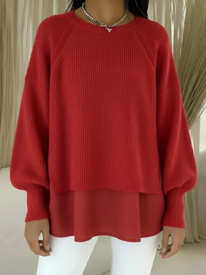 Clelia — Pull Effet Deux Pièces