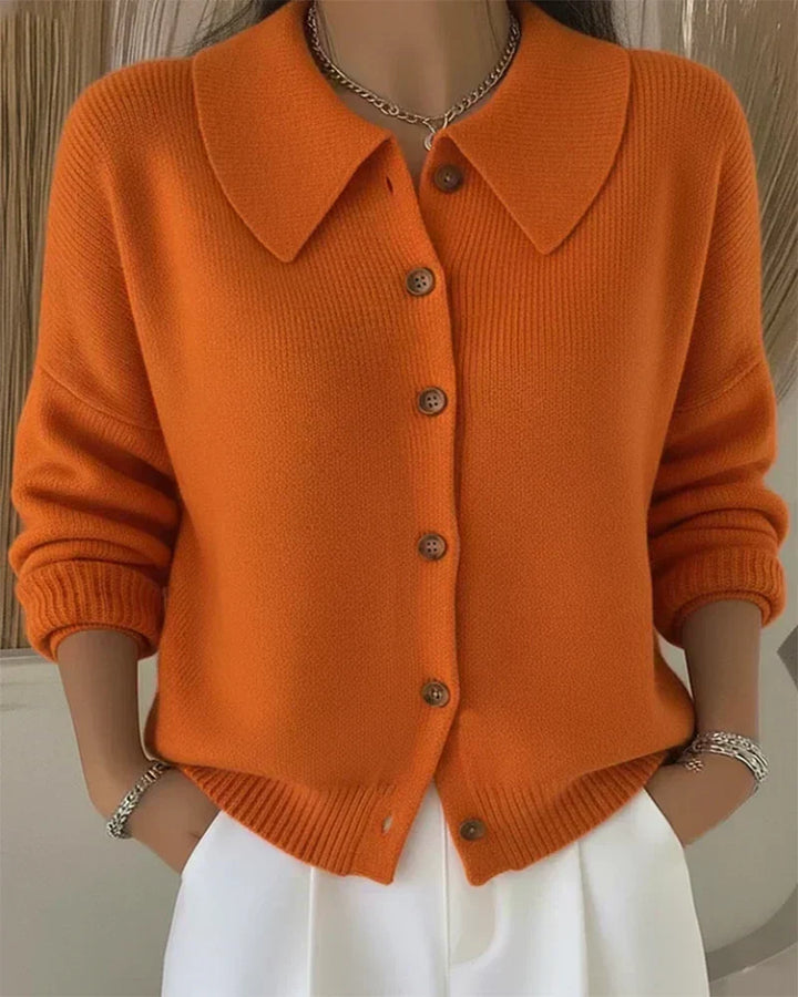 Velia — Cardigan Col Chemise
