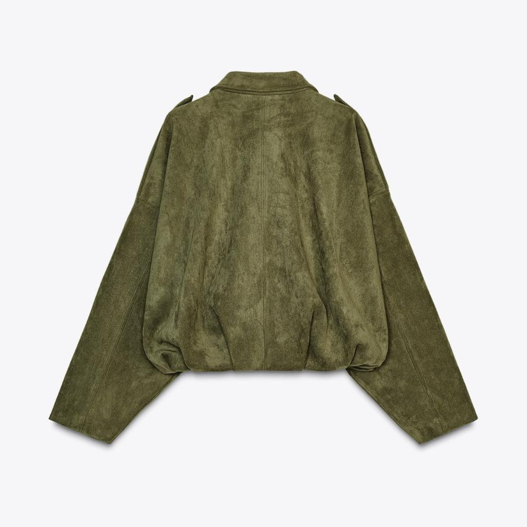 Élodie | VESTE EN FAUX SUÈDE
