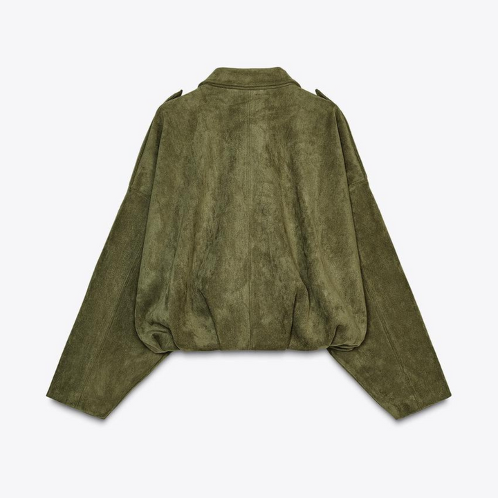 Élodie | VESTE EN FAUX SUÈDE