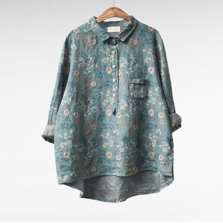 Lucie | Blouses Élégantes à Fleurs (1+1 OFFERT)