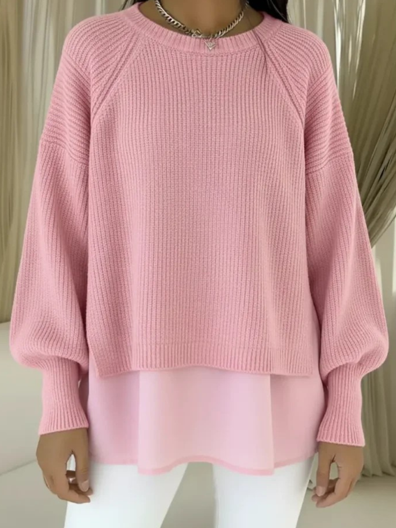 Clelia — Pull Effet Deux Pièces