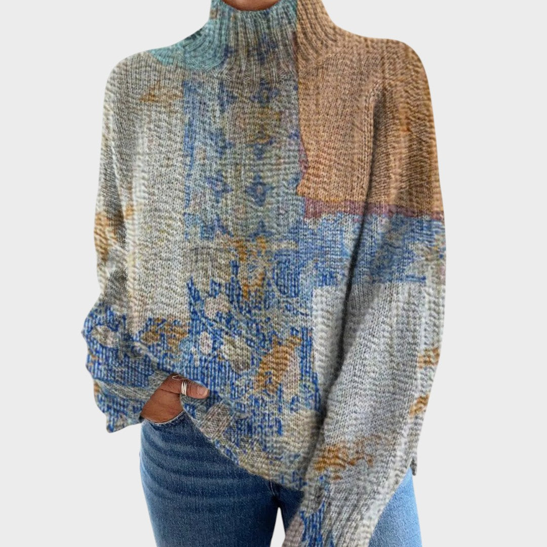 Noélie - Pull en Maille Artistique
