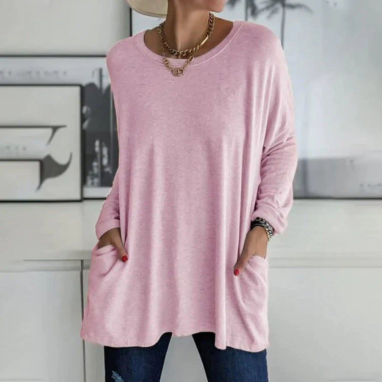 Thais | Tunique oversize à poches pour femme