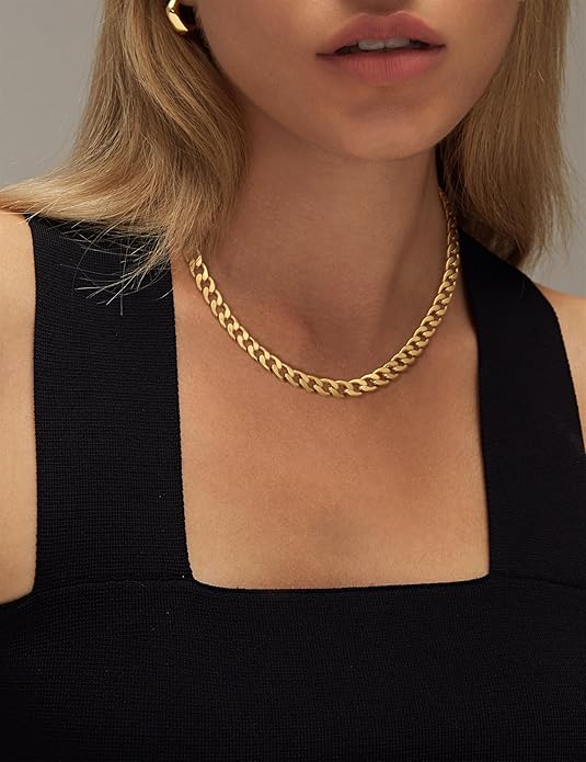 Colette - Collier Maillons Cubains Large