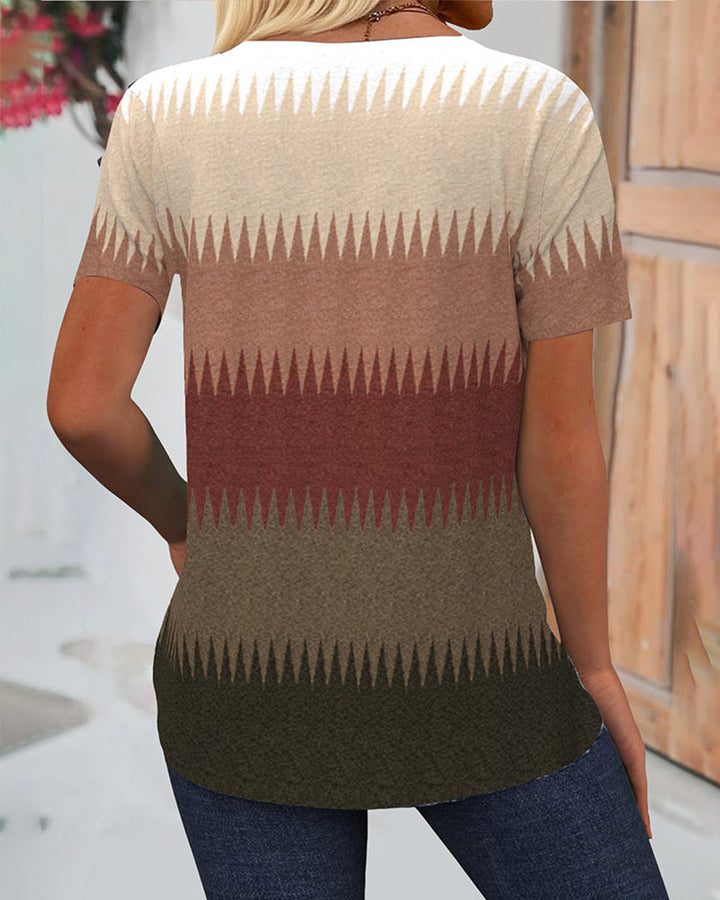 T-Shirt Élégant Confortable Imprimé