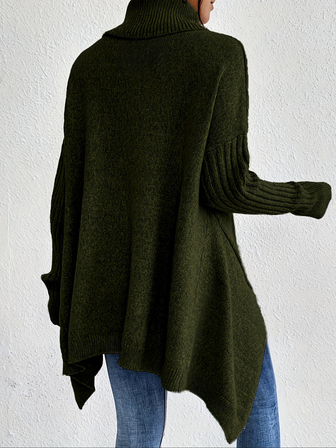 Léïna™ – Le Pull Col Montant Doux &amp; Décontracté