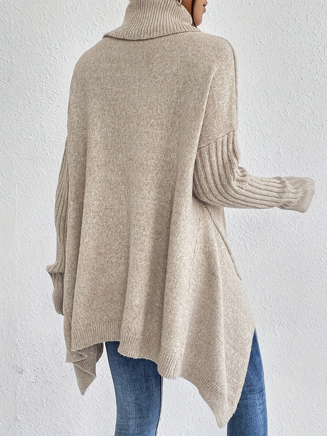 Léïna™ – Le Pull Col Montant Doux &amp; Décontracté