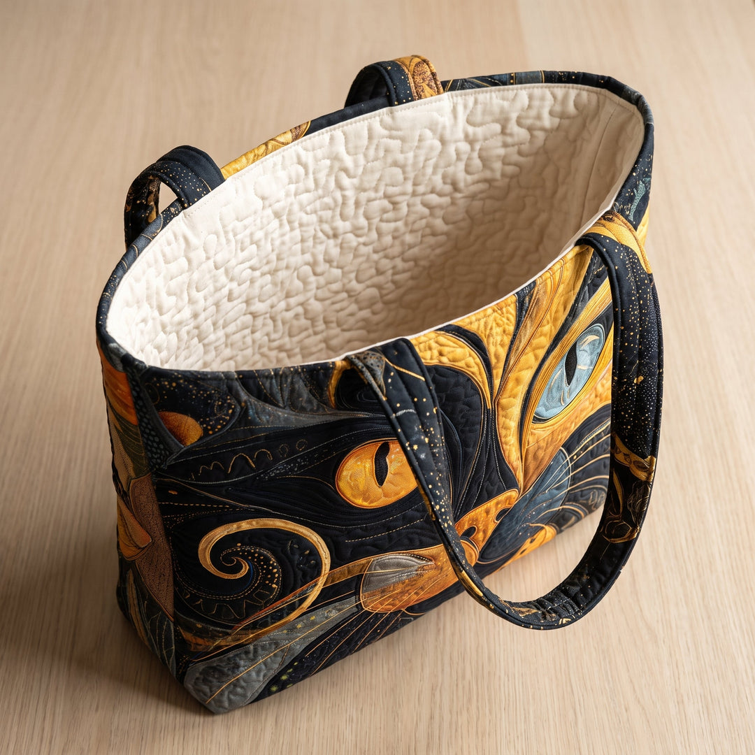 Sac Artisanal - Chat Mystique