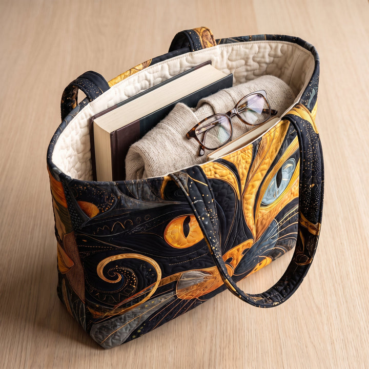 Sac Artisanal - Chat Mystique