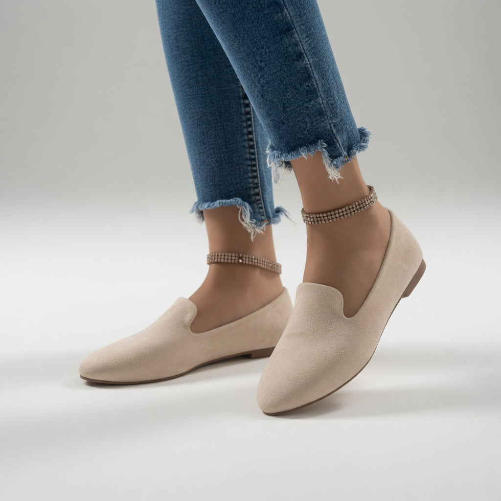 Azélie™ — Mocassin suédé coloré légèreté au quotidien