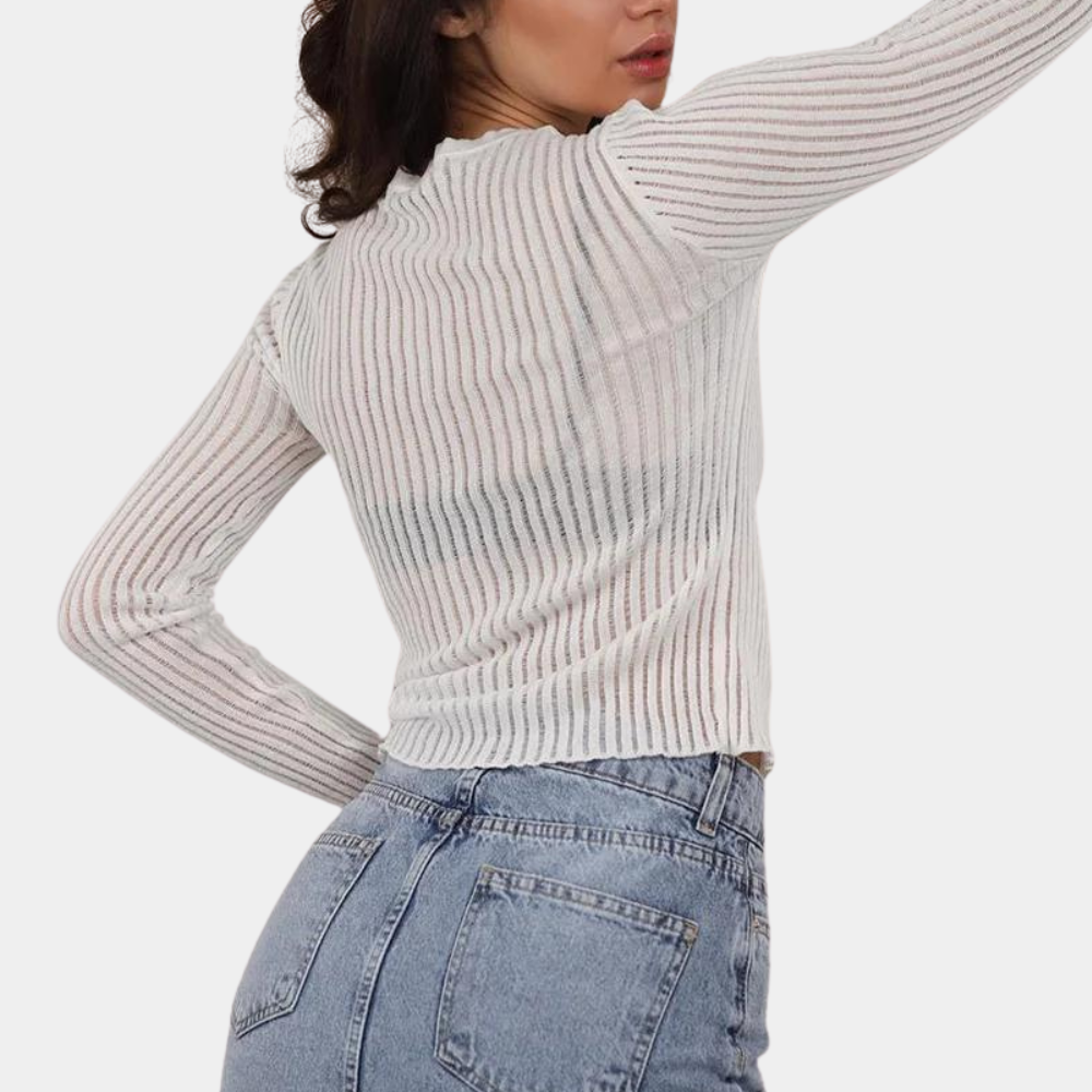 Betsy | Manche Longue Tendance pour femmes
