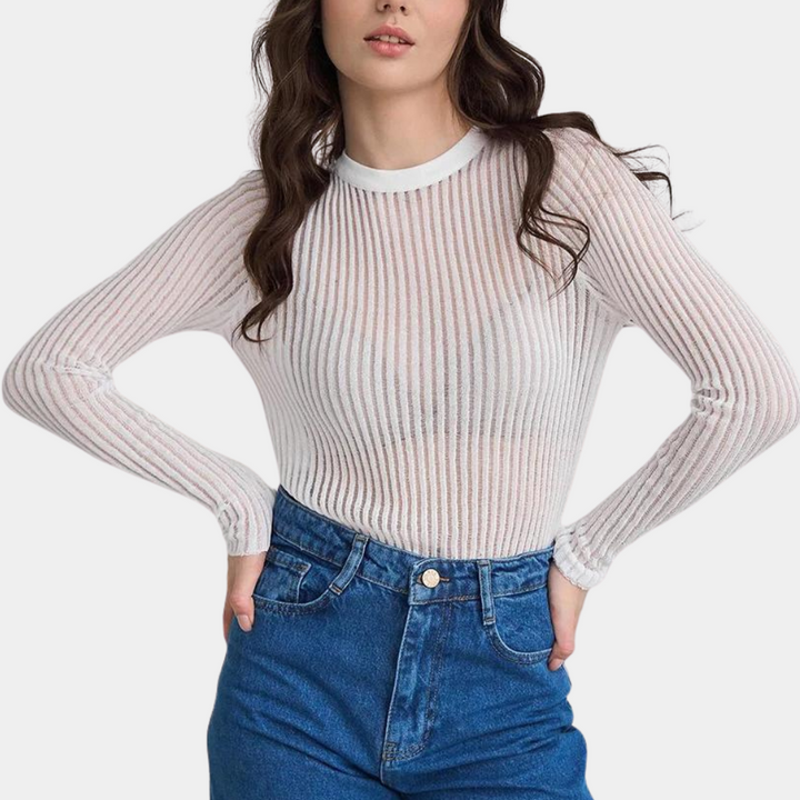 Betsy | Manche Longue Tendance pour femmes