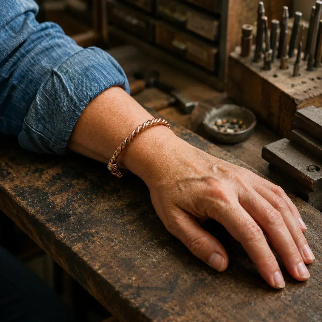Bracelet en Cuivre Měděný de Élise Marseille