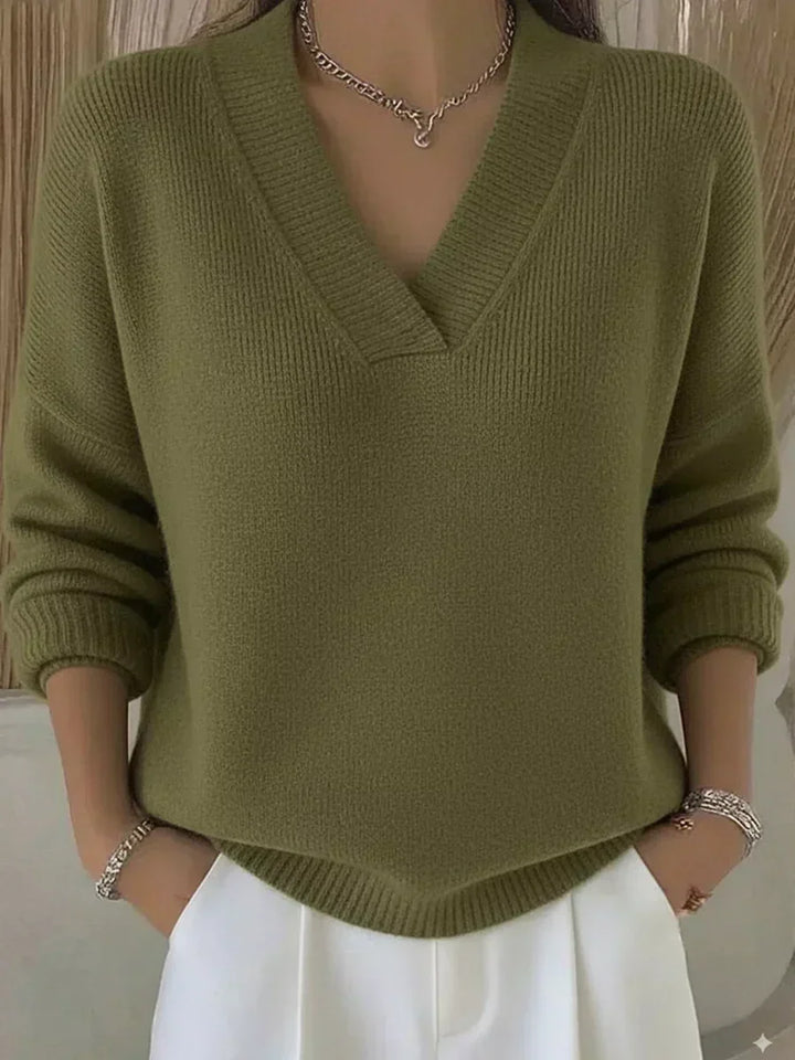 Viola — Pull Col V Tout Doux