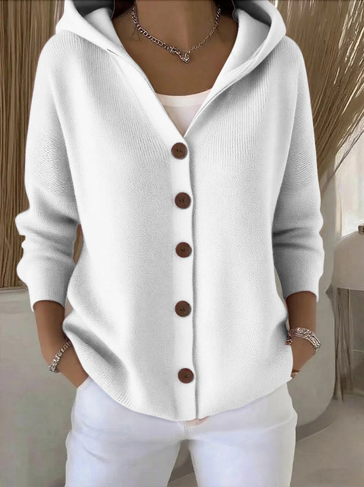 Rosetta — Cardigan à Capuche Cocooning