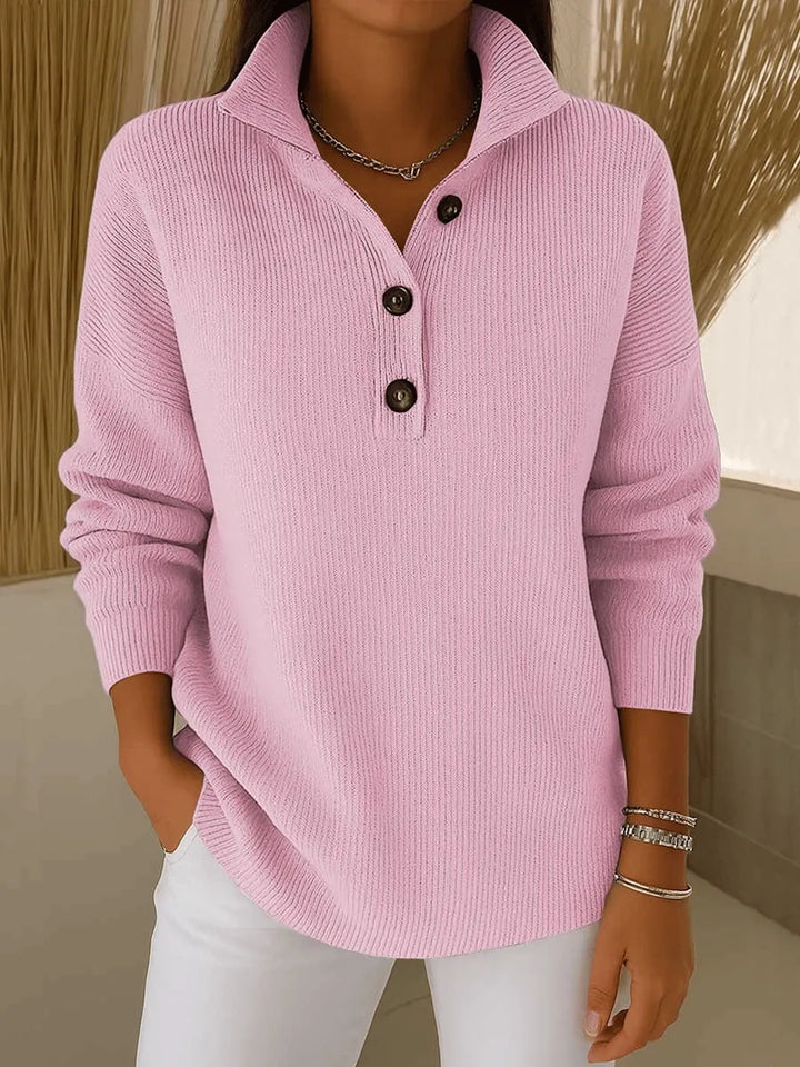 Amalia — Pull Polo Col V