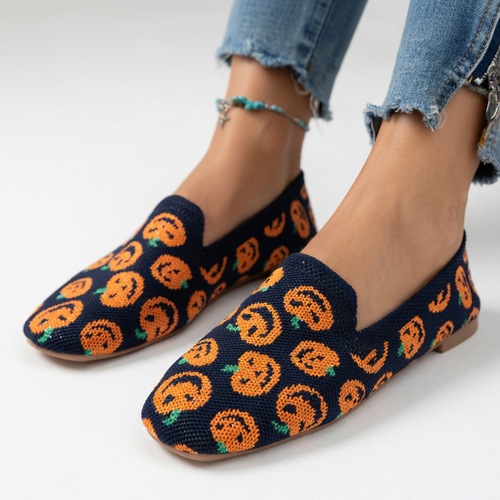 Luméline - Mocassins respirants maille élégante confortable