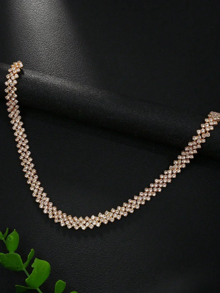 Clémence - Collier Élégant en Strass