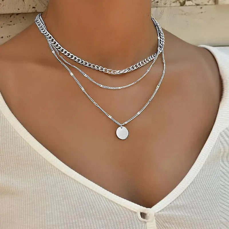 Margaux - Collier Plaqué Or et Argent Élégant