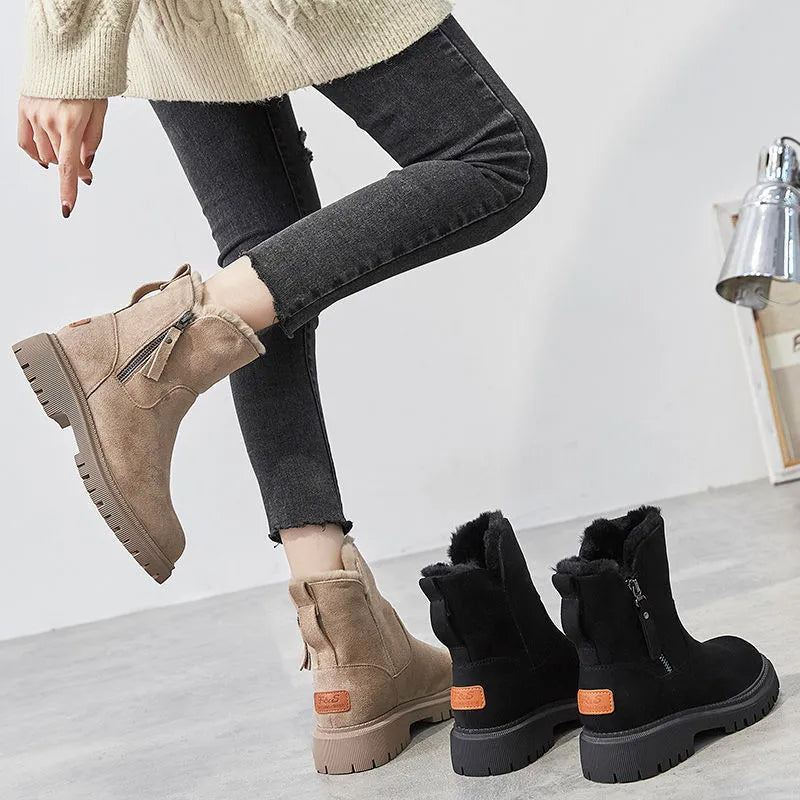 Bottes Casual Orthopédiques Chaudes et Confortables Sandy
